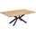 Home Deluxe AVENCIA 200 x 76 x 120 cm Light Oak/schwarz