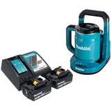 Makita DKT 360 RT2 Akku Wasserkocher 36 V ( 2x 18 V ) 0,8 L + 2x Akku 5,0 Ah + Ladegerät