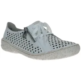 Rieker Schnürschuh Damen Weiß 37