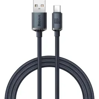 Baseus Crystal Shine cable USB to USB-C 100W 1.2m schwarz (CAJY000401)