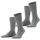 Esprit Basic Easy Socken 2er Pack Grau 39-42