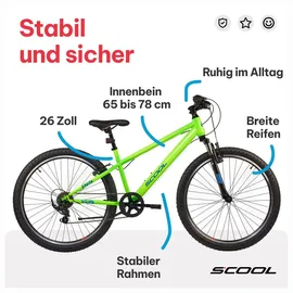 coolmobility gmbh S'COOL Xroc 26 Zoll grün