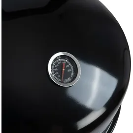 BBQ-Toro Räuchertonne Oak Ø 47 cm schwarz