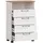 Schildmeyer Highboard Jelda 62,4 x 102 x 34,1 cm Weiß / Eiche