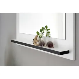 Home Affaire Garderobenspiegel Cantara, Spiegel in zwei Farben, modernes, zeitloses Design, universell einsetzbar, mit Ablagefläche, eckig, 79 cm breit weiß