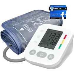 Clatronic ProfiCare PC-BMG 3121, Oberarm, Automatisch, Weiß, LCD, 40 - 199, mmHg