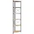 [en.casa] Ulfborg Eckregal 160 x 30 x 30 cm Beige