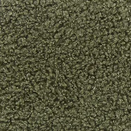 Beliani Esszimmerstuhl 2er Set ALLISON Bouclé Dunkelgrün