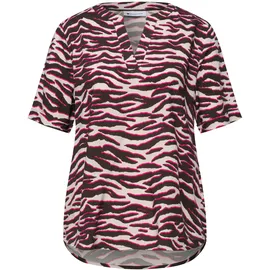 STREET ONE Kurzarmbluse rosa 46