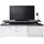 Home Affaire Mood TV-Lowboard 180 cm weiß/Beton Optik