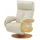 HIMOLLA Relaxsessel 7818 Leder 75 x 108 x 84 cm Weiß elektrisch