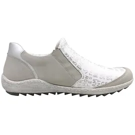 REMONTE Damen R1428 Sneaker, vapor/weiss/silver / 80, 38 EU - 38