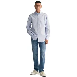 GANT Reg Langarmhemd Light Blue XL