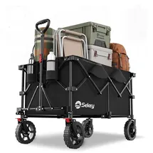 Sekey XXL Plus Bollerwagen schwarz