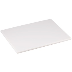 ILSA Weißes HDPE-Schneidebrett mit verbundenen Kanten und Ränder cm 60x40