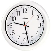 Peweta Funkuhr 30,00 cm 51.420.311 schwarz/weiß