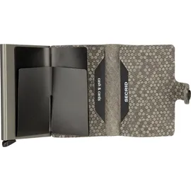 Secrid Miniwallet Hexagon Unisex Geldbörse grau