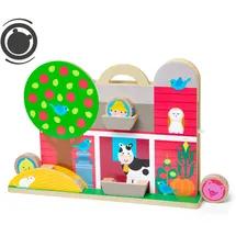 Melissa & Doug GO Tots Trubel in der Scheune mehrfarbig