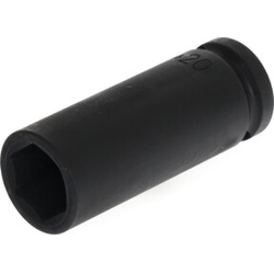 Gedore red Schlagschraubereinsatz, Nuss, 1/2" 12,5 mm Antrieb, 6-kant, SW 20 mm, lang, maschinenbetätigt, Auto/KFZ, R63002015