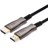Value HDMI Anschlusskabel HDMI-A Stecker 20 m Schwarz