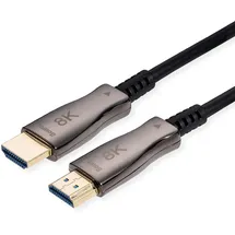 Value HDMI Anschlusskabel HDMI-A Stecker 20 m Schwarz