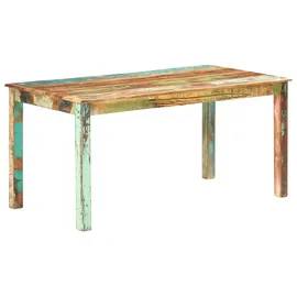 vidaXL Esstisch 80 x 76 x 80 cm orange