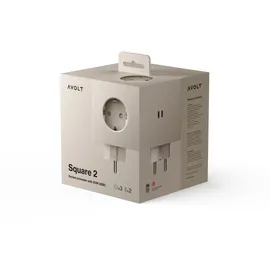 Avolt Square 2 Steckdosenleiste USB-C 30 W Nomad Beige