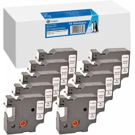 G&G G&G, 10x Schriftband für Dymo D1/ 45803/ S0720830/ 2093098« (1.90 cm,