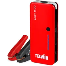 Telwin Drive 1500 - Tragbarer Mehrzweck-Notstarter - Power Bank