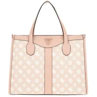 GUESS Schultertasche Silvana Two Compartment Tote Sand Logo
