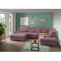 Myhomelando Wohnlandschaft Damaskus, mit Schlaffunktion rosa