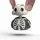 TUBBZ Mini: Halloween - Skelett als Cosplay-Gummiente Vinyl-Figur