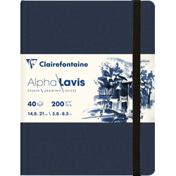 Clairefontaine, Heft + Block, Alpha Lavis Skizzenbuch (A5)