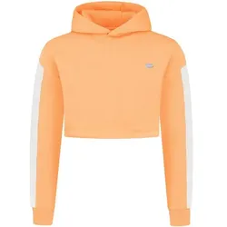 SMILODOX Damen Kapuzensweat Amaya, Orange, M