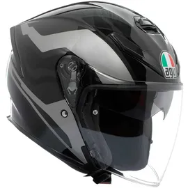 AGV K5 Jet Evo Schwarz-Grün M