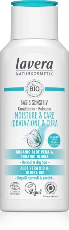Lavera Basis Sensitiv feuchtigkeitsspendender Conditioner Für normales bis trockenes Haar 200 ml