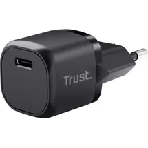 Trust Maxo Ultrakleines 20W USB-C-PD-Ladegerät, Schwarz