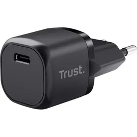 Trust Maxo Ultrakleines 20W USB-C-PD-Ladegerät, Schwarz