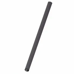 VEPATIM 250x Trinkhalme Strohhalme Kunststoff PP Mehrweg schwarz 240 mm O 8 mm