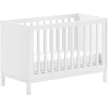 Vipack Babybett gradliniges Design Weiß 60 x 120 cm
