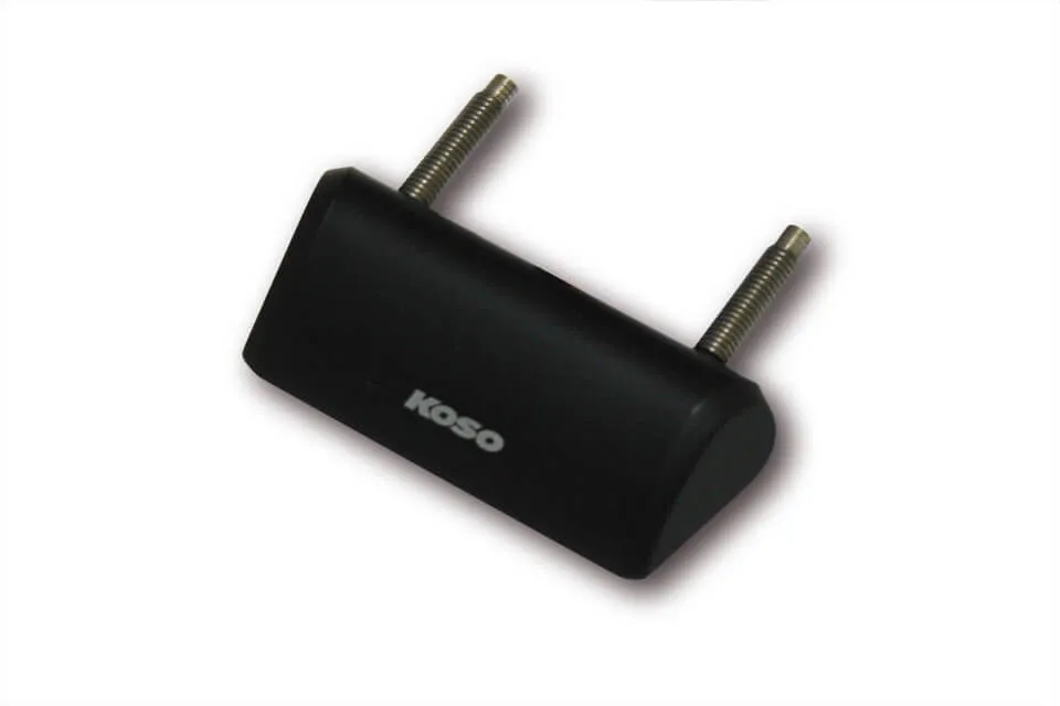 KOSO Mini LED Kennzeichenbeleuchtung, schwarz, schwarz