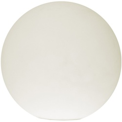 Leuchtobjekt outdoor KUGEL 30cm mit E27 Fassung - kaltweißes 1W Leuchtmittel