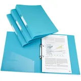 Rapesco 1664 Ringbuch DIN A4 35 mm Azurblau 4 St.