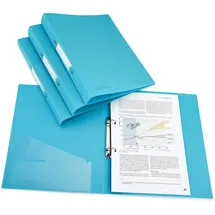 Rapesco 1664 Ringbuch DIN A4 35 mm Azurblau 4 St.