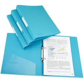 Rapesco 1664 Ringbuch DIN A4 35 mm Azurblau 4 St.