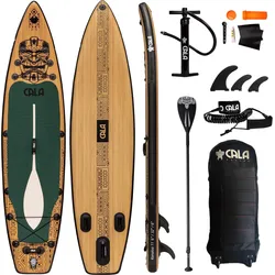 CALA Kanaloa Stand Up Paddling Board aufblasbares SUP Board Set EINHEITSGRÖSSE