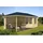 Alpholz Gartenhaus 5-Eck Mosel 6,50 x 3,25 m Beige
