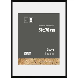 Nielsen Skava Holz schwarz 50x70 cm 1 St.