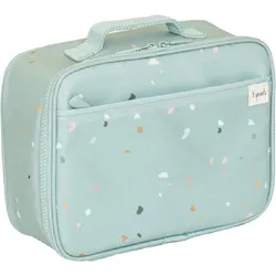 Terazzo Lunch-Tasche grün recycelt