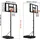 Vevor Basketballkorb Schwarz 135 - 305 cm